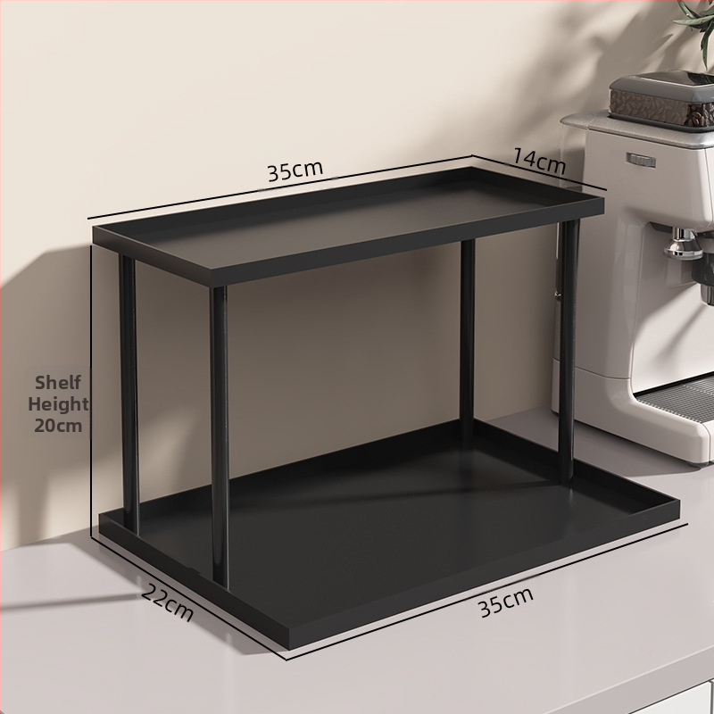 Διπλό ράφι αποθήκευσης φλυτζανιών για γραφείο και επιφάνειες, για τσάι και καφέ φλυτζάνια, μοντέλο 985, υλικό: μεταξωτό λουλούδι, στυλ: γενικής χρήσης