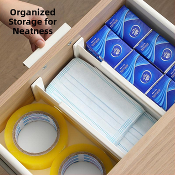 Αναδιπλόμενος διαχωριστικός πίνακας αποθήκευσης – μονάδες διαχωρισμού για ντουλάπες και ψυγεία (πλαστικό)