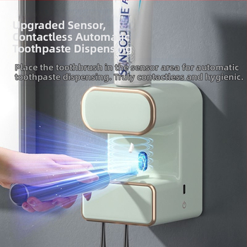 Αυτόματος μηχανισμός εξώθησης οδοντόπαστας με UV αποστείρωση και ράφι οδοντοβουρτσών, μοντέλο 2024, RA-958, για παιδιά και ενήλικες