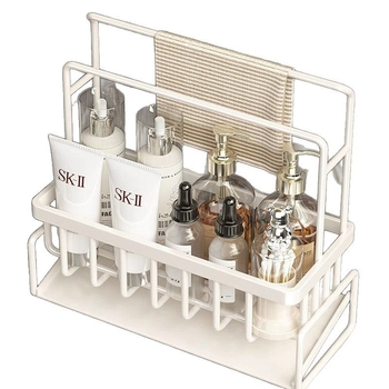 Virtuves sūkļu un lupatu plaukts, pārnēsājams, no oglekļa tērauda, modelis L13-, grīdas statīvs.