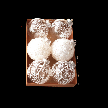 Műanyag karácsonyi gömb díszítő készlet – karácsonyfadísz, márka: TINGZHI, stílus: Egyéb, karácsonyra