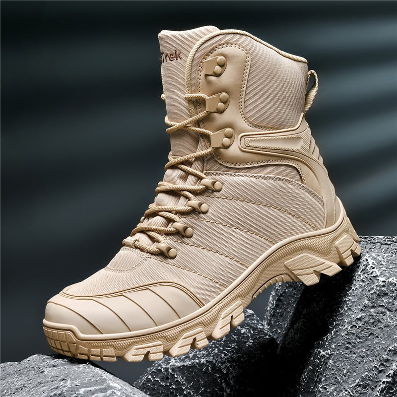 Desert Military High-Top Μπότες για Καλοκαιρινές Πεζοπορίες και Κατασκήνωση
