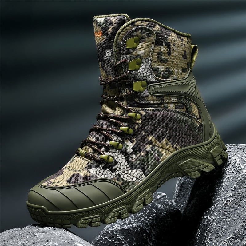 Desert Military High-Top Μπότες για Καλοκαιρινές Πεζοπορίες και Κατασκήνωση