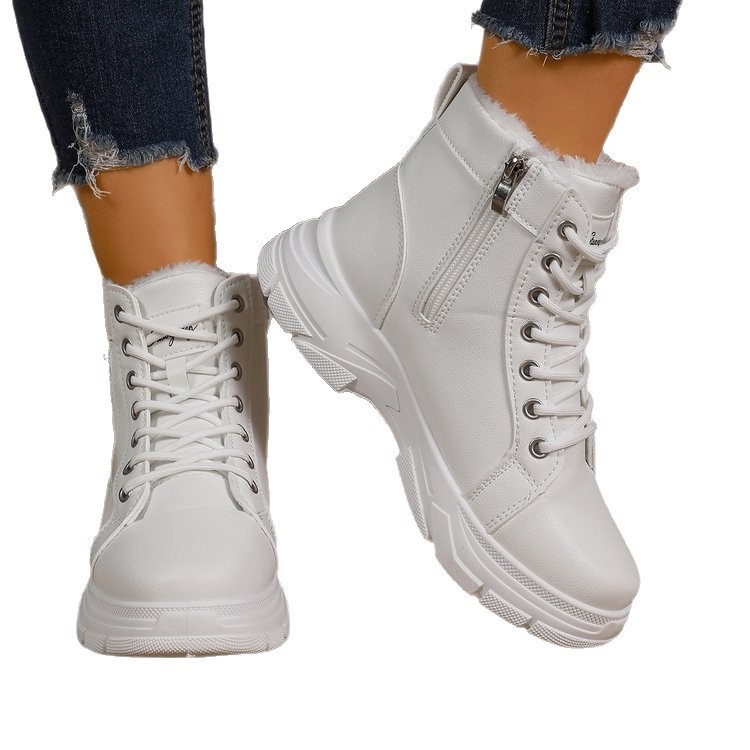 Vyrams skirti kutiniai batai su kutais, Europos–Amerikos stilius, apvali nosis, žemas šahtas, žiema