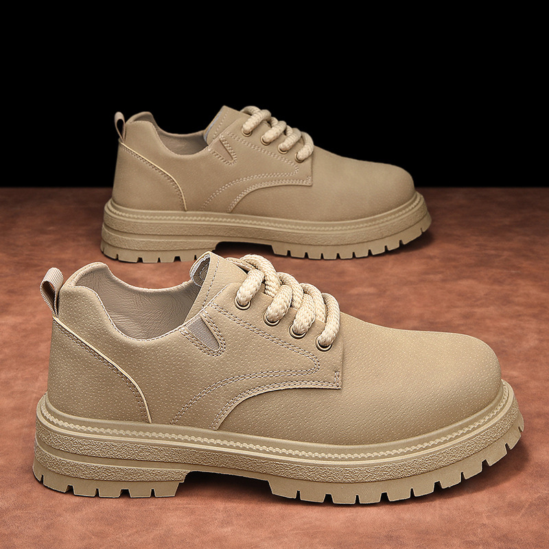 Vyriniai Oxford batai iš dirbtinės odos, apvalus priekis, lakavimo paviršius, žemas kulnas, aukštis didinantis