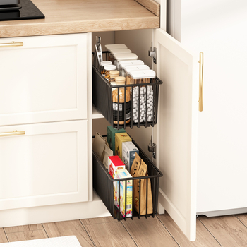 Pārvietojams plaukts zem izlietnes ar drenāžas grozu — oglekļa tērauds, bez uzstādīšanas, mūsdienīgs minimālisks stils