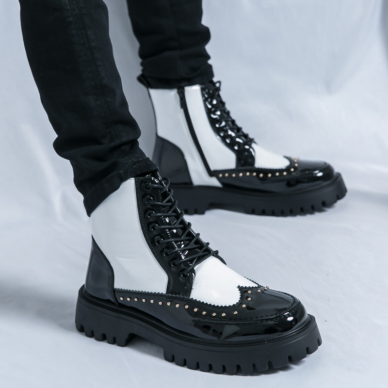 Martin batai iš karvės odos, gumine padas, žemas kulnas 1-3 cm, priekinis raištelis, odinis vidinis pamušalas