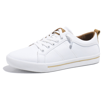 Ανδρικά sneakers με στρογγυλό δάχτυλο, επάνω μέρος από Super Fiber, σόλα TPR, χαμηλό πάνω μέρος, χαμηλό τακούνι 1–3 εκ.