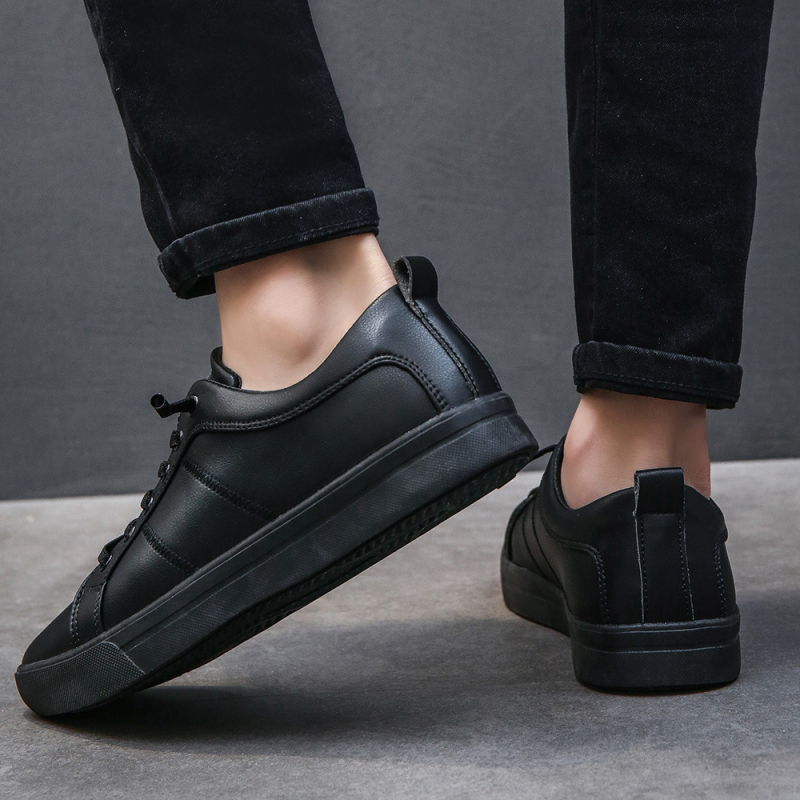 Vyriski kedai: apvalus nosis, viršutinis audinys Super Fiber, padas TPR, žemas viršus, žemas kulnas 1–3 cm