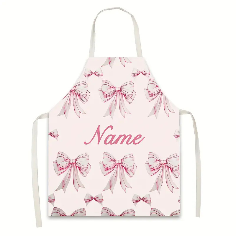 Pregača bez rukava od poliesteru, otporna na mrlje, crtani/Instagram stil