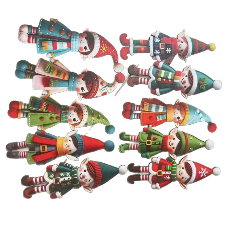 Medinės pakabinamos dekoracijos, Europos–Amerikos stilius, Kalėdiniai papuošalai, prekės kodas 4654677657