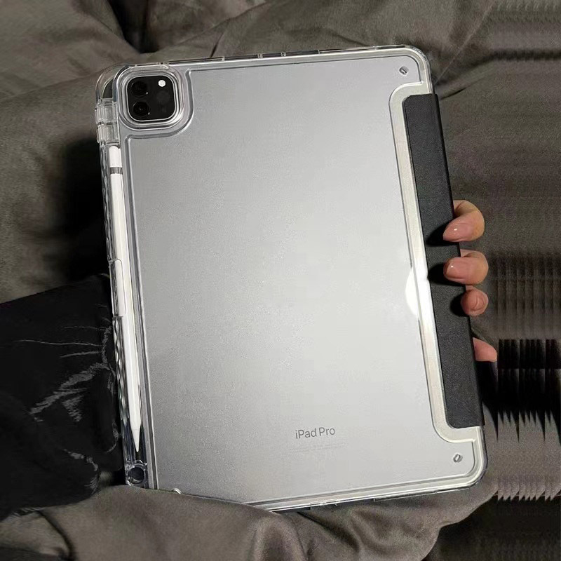 Θήκη προστασίας PC για Apple iPad Pro με τρία τμήματα — θήκη για γραφίδα, προστασία από πτώσεις, ανθεκτικό σε γρατσουνιές