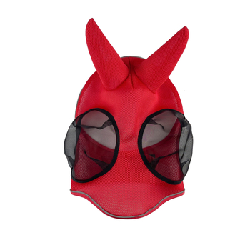 Μάσκα προσώπου αλόγου με ελαστικό διαπνέον δίχτυ, προστασία από έντομα
