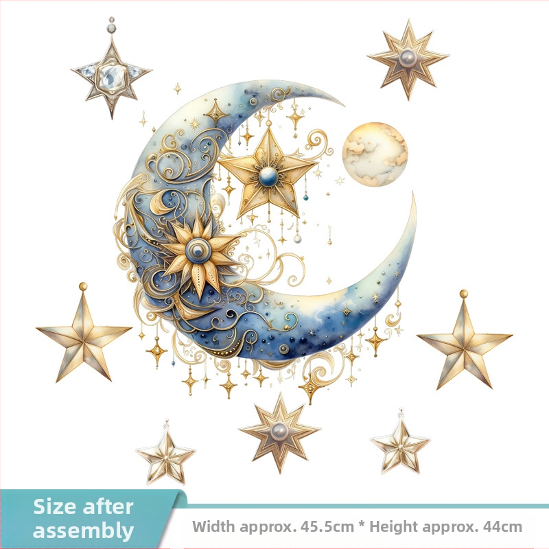 Αυτοκόλλητο τοίχου - PVC υλικό, αδιάβροχο διακοσμητικό για σαλόνι και υπνοδωμάτιο, μοντέρνο και απλό στυλ, επίπεδο σχέδιο (PVC; αδιάβροχο; σαλόνι; υπνοδωμάτιο; μοντέρνο)