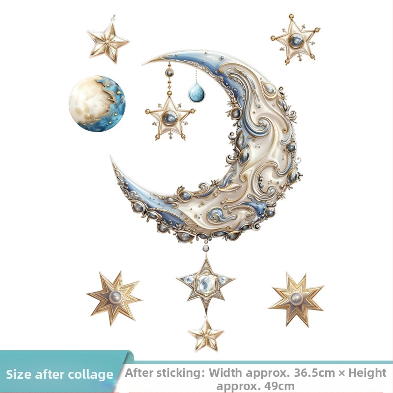 Αυτοκόλλητο τοίχου - PVC υλικό, αδιάβροχο διακοσμητικό για σαλόνι και υπνοδωμάτιο, μοντέρνο και απλό στυλ, επίπεδο σχέδιο (PVC; αδιάβροχο; σαλόνι; υπνοδωμάτιο; μοντέρνο)