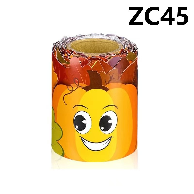 Декор за класна стая в есенен стил с тиква, сладка тема за предучилищни животни и акценти от тиква (за стена и маса) Номери на продуктите: ZC43 ZC44 ZC45 ZC46