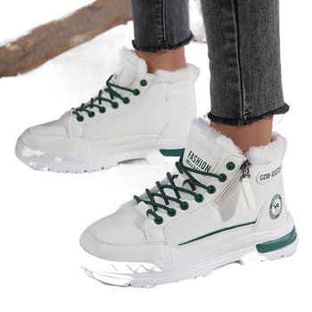 Γυναικεία χειμωνιάτικα βαμβακερά παπούτσια με επάνω μέρος από PU, στρογγυλή μύτη, χαμηλό τακούνι 1-3 cm