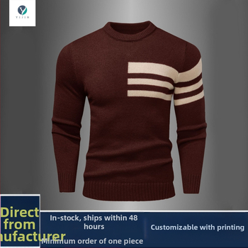 Megztinis su spalvų blokais, siauras kirpimas, ilgos rankovės, turn-down tipo apykaklė, sintetinių pluoštų mišinys, 100% poliesteris