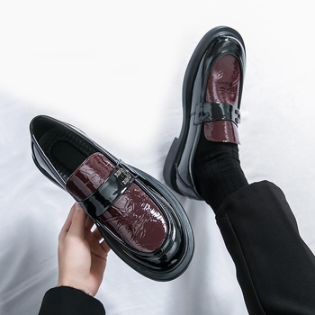 Vyriski Chelsea bateliai be raištelių su žemu viršumi (PU viršus; gumos padas; apvalus pirštas; slip-on; pavasaris)