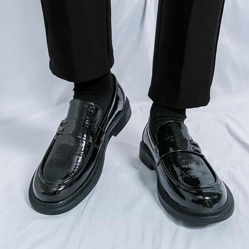 Vyriski Chelsea bateliai be raištelių su žemu viršumi (PU viršus; gumos padas; apvalus pirštas; slip-on; pavasaris)