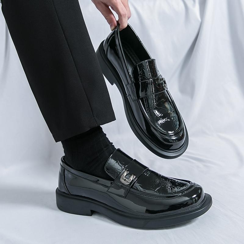 Vyriski Chelsea bateliai be raištelių su žemu viršumi (PU viršus; gumos padas; apvalus pirštas; slip-on; pavasaris)