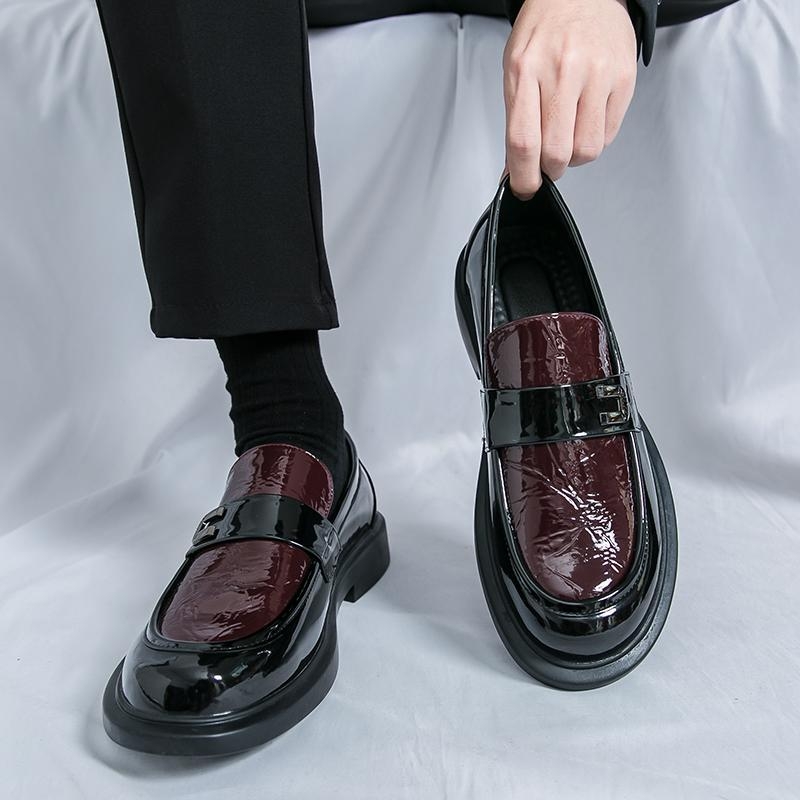 Vyriski Chelsea bateliai be raištelių su žemu viršumi (PU viršus; gumos padas; apvalus pirštas; slip-on; pavasaris)