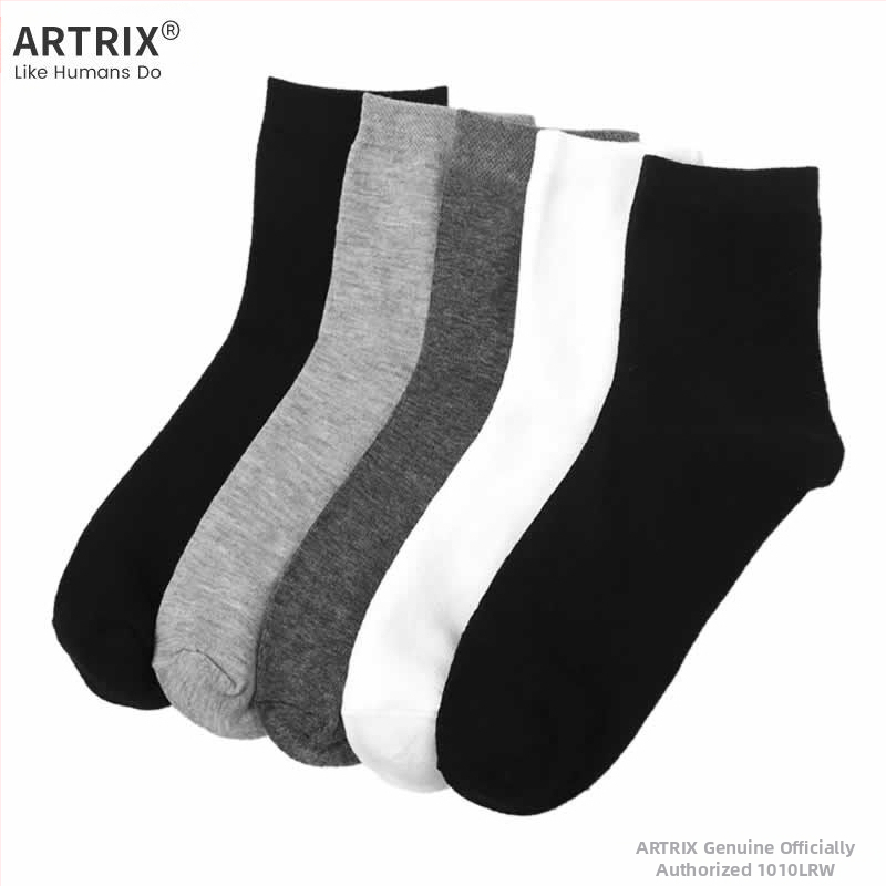 Ikdienas zeķes ar sviediena uzsūcošu audumu, īsas potītes, pavasaris, galvenā materiāla saturs zem 30%