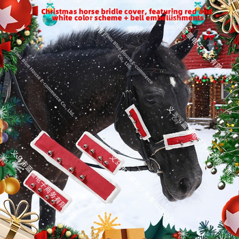 Κάλυμμα κεφαλής αλόγου με γούνα για τα Χριστούγεννα, Κωδικός: MLT, Περιοχές διάθεσης: Ευρώπη, Βόρεια Αμερική, Νότια Αμερική, Νοτιοανατολική Ασία, Βορειοανατολική Ασία, Μέση Ανατολή