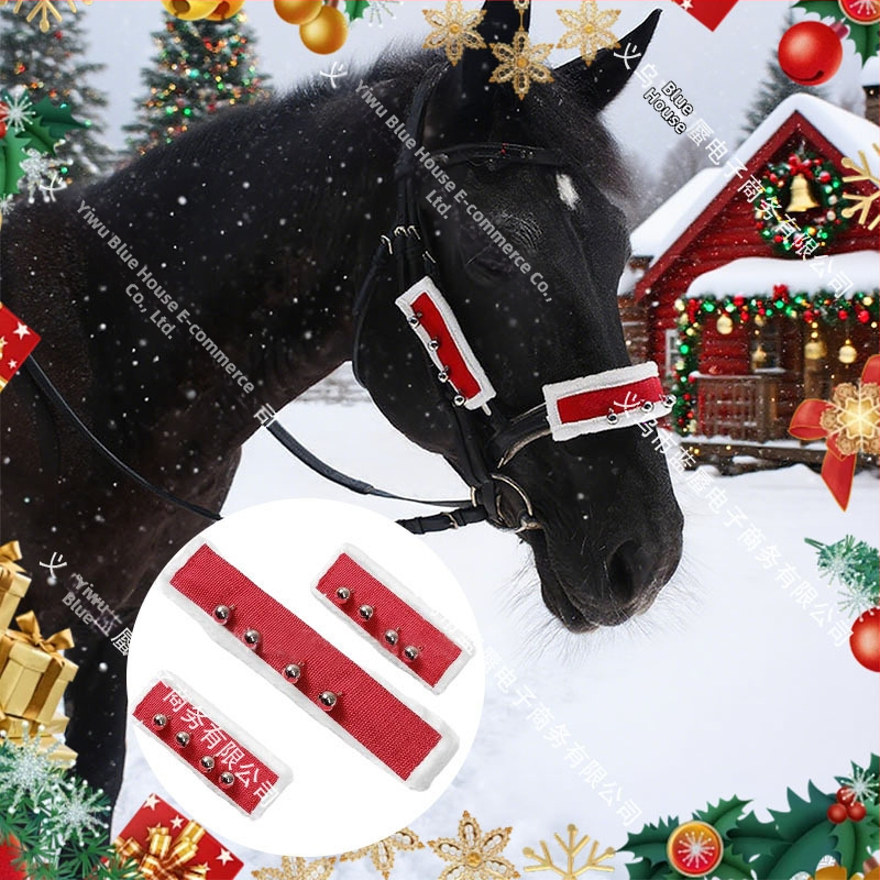 Конско покривало за глава с пух за Коледа, код: MLT, региони на продажба: Европа, Северна Америка, Южна Америка, Югоизточна Азия, Североизточна Азия, Близък изток