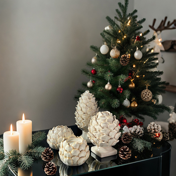 Κεραμικό διακοσμητικό για ντουλάπι τηλεόρασης, ευρωπαϊκό στυλ, χειροποίητο και ζωγραφισμένο στο χέρι, FD0330