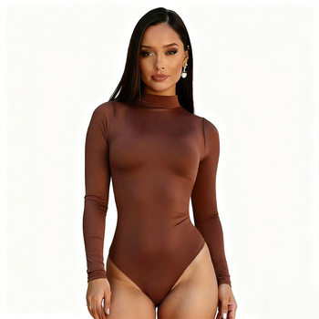 Σετ κορμάκι – Milk Silk, μακριά μανίκια, ημιυψηλός γιακά, σορτς, νυχτερινή ενδυμασία