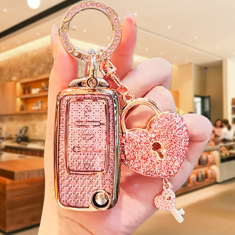 Autókulcs védőfedél pillangó mintával, burkolat anyaga, elektronikus csat, kínai stílus