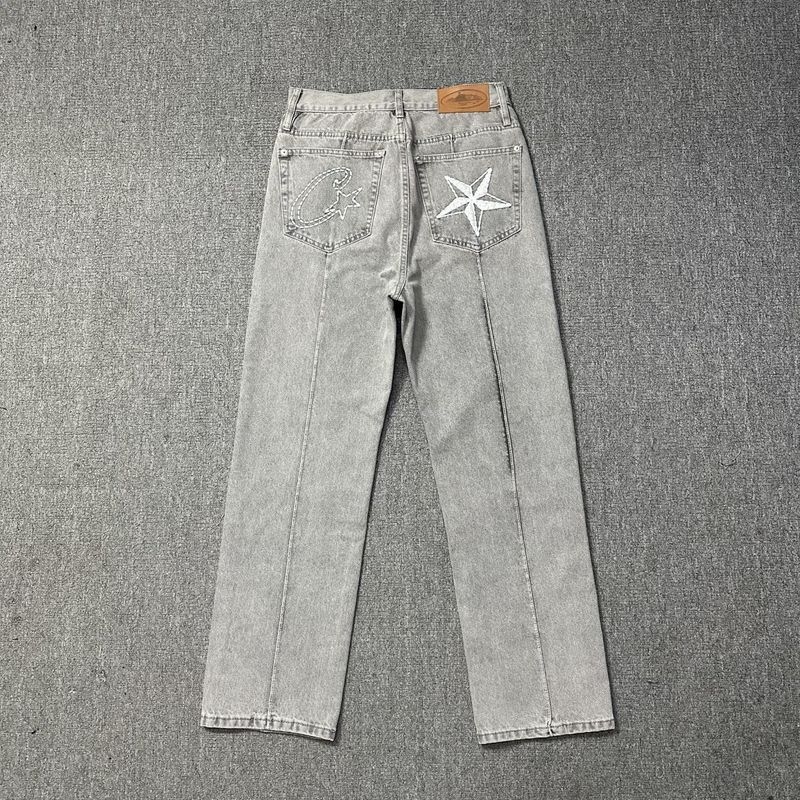 Džinsinė striukė su hip-hop stiliumi, laisvas kirpimas, užtrauktukas (Medžiaga: medvilnės mišinys; Pamušalas: medvilnė; Sezonas: pavasaris; Lytis: vyriška)