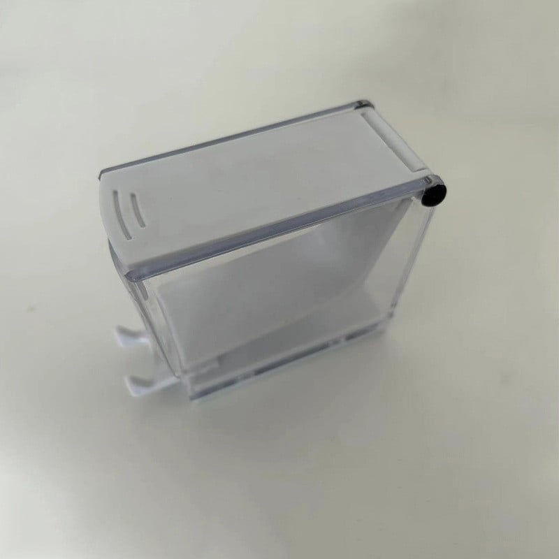 Κουτί ρολών βαμβακιού τύπου push για οδοντιατρική χρήση, με καπάκι από PP πλαστικό, με εκτυπωμένο λογότυπο