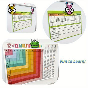 Μαγνητικό σετ εκμάθησης μαθηματικών με καρτούν, βάση λευκής πλάκας, PVC υλικό, εξατομικευμένη παραγωγή