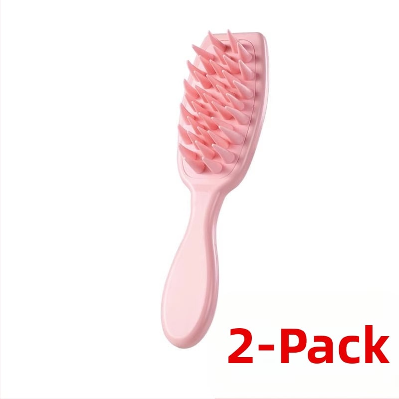 Šampon četka s dugim držalom – plastična masažna četka za vlasište, završna obrada Seiko, korejski stil