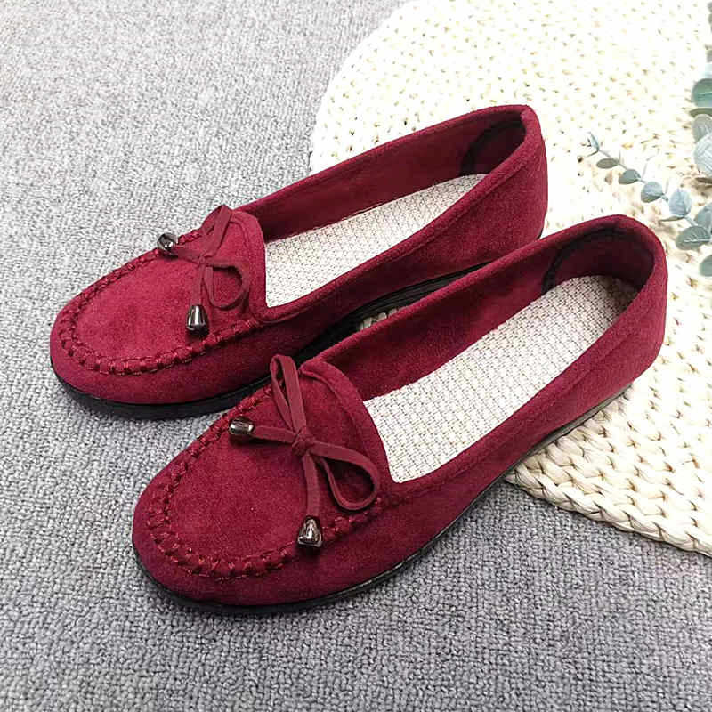 Sieviešu auduma kurpes ar lentīti, plakana zole, iekšējā tekstila odere, slip-on, pavasaris–rudens