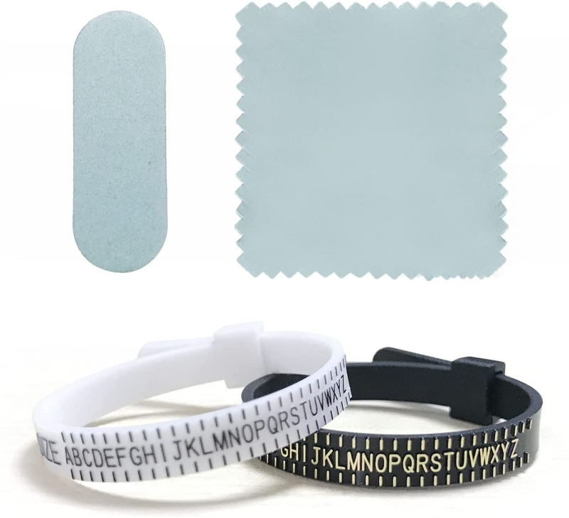 CNSTZBC 11 τεμ. Σετ εργαλείων κοσμημάτων για διαμόρφωση δαχτυλιδιών και γυάλισμα — Διαμορφωτικά εργαλεία δαχτυλιδιών, Εργαλεία συντήρησης/γυάλισμα, 50 τεμάχια