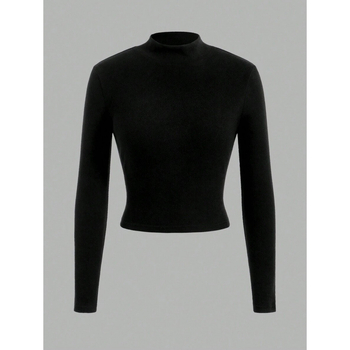 Unisex T‑Shirt – Σλιμ Φιτ, 3/4 Μανίκια, Φλίς-Λάιντ Επένδυση, Ίνες Πρωτεΐνης Γάλακτος 51–70%