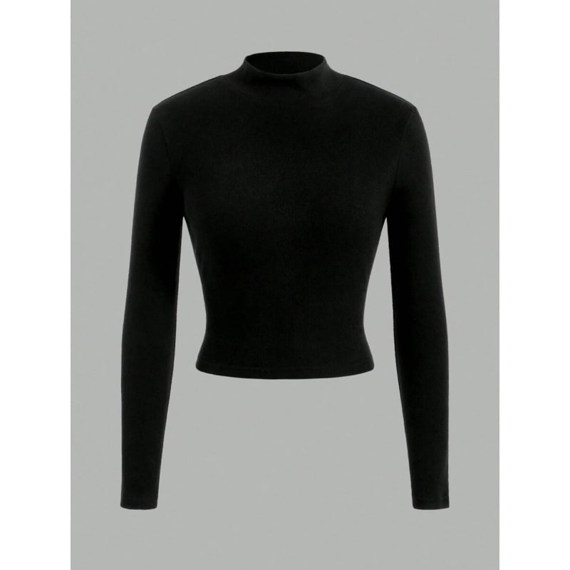 Unisex T‑Shirt – Σλιμ Φιτ, 3/4 Μανίκια, Φλίς-Λάιντ Επένδυση, Ίνες Πρωτεΐνης Γάλακτος 51–70%