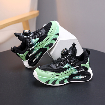 Αθλητικά παπούτσια με πλέγμα για αγόρια – ελαφριά φθινοπωρινά casual running με Velcro κλείσιμο; αδιάβροχα, αντιολισθητικά, ανθεκτικά στη φθορά