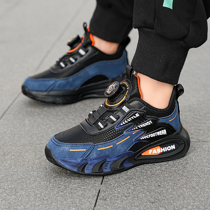 Vaikų tinklo sportbačiai – lengvi rudens kasdieniai sportbačiai užsegami Velcro; atsparūs vandeniui, neslidūs, atsparūs dėvėjimuisi