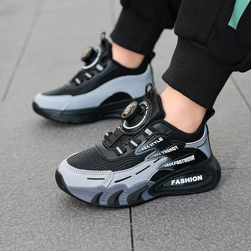 Vaikų tinklo sportbačiai – lengvi rudens kasdieniai sportbačiai užsegami Velcro; atsparūs vandeniui, neslidūs, atsparūs dėvėjimuisi