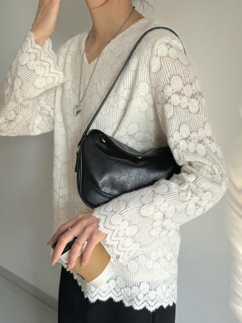 Yuli nišinis dizaino krepšys – miesto paprastumas, PU medžiaga, mažo kvadrato stiliaus, horizontali kvadrato formos, užtrauktukas uždarymas