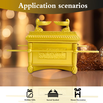 Tuoyi gyanta szobor: Szövetség ládája tollas alak, modern minimalista stílus, testreszabható ajándék