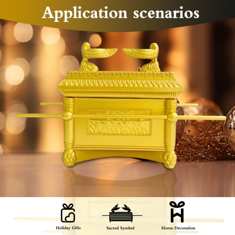 Tuoyi gyanta szobor: Szövetség ládája tollas alak, modern minimalista stílus, testreszabható ajándék