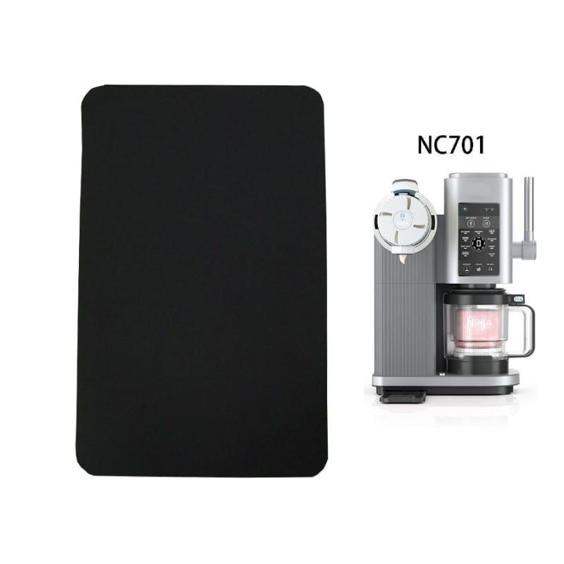 Plastikinis stalinis apsauginis kilimėlis nešiojamai gėrimų/ledų aparatėlei – netaisyklingos formos, lengvas slydimas, taupo jėgas