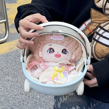 Καλάθι αποθήκευσης σε cartoon στυλ με καπάκι, ανθεκτικό στη σκόνη, για σαλόνι, χωρητικότητα 2 λίτρα