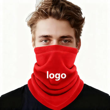 Μάσκα προσώπου για ποδηλασία και λαιμό από πολυεστέρα και φλίς, unisex, με προσαρμοσμένο λογότυπο - Bo Yue