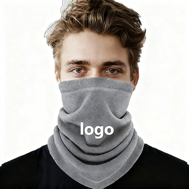 Μάσκα προσώπου για ποδηλασία και λαιμό από πολυεστέρα και φλίς, unisex, με προσαρμοσμένο λογότυπο - Bo Yue